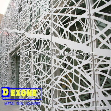 CNC Aluminum decorative wall panel for metal curtain wall & facade